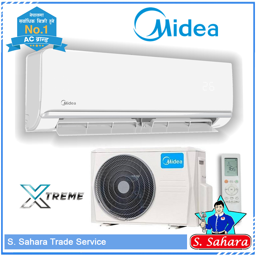 Midea 1.5 ton Xtreme Series Wall Mounted Air Conditioner | MSAGC-18HRN1