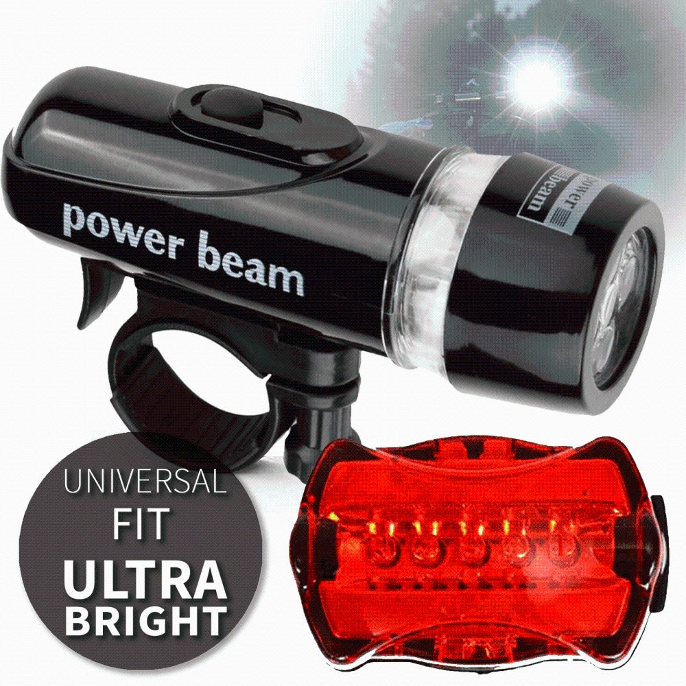 Night Riding Front and Rear Bicycling Accessories Mountain Bike Using Flash Lamp Bike Lights Set Bicycle Bright Flashlight