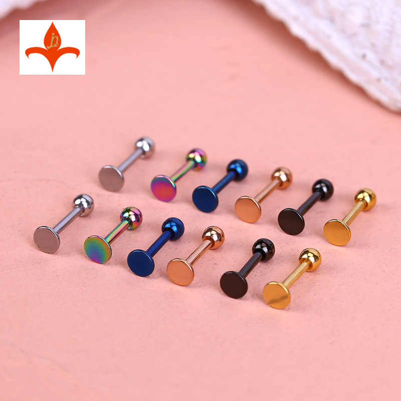 【New arrivals】Popular steel lip nail piercing fashion lip nail personality punk body jewelry