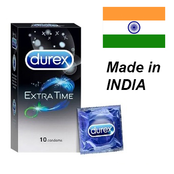 Durex Love Extra Time For Longer Lasting Pleasure - 10 Condoms