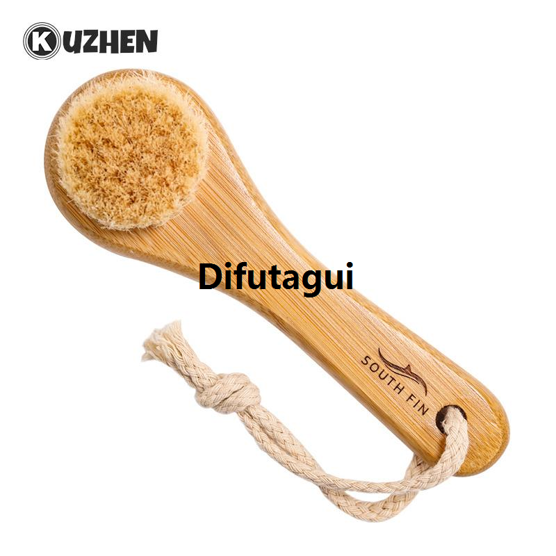 Difutagui Hot Selling Pore Deep Brush, Facial Cleansing, Facial Brush, Cleansing, Hot Selling Exfoliation, 1pcs Brush, Bamboo Horse Massage Treatment, Cleansing