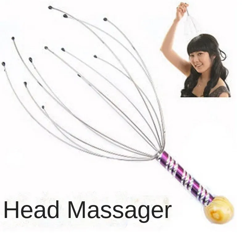Octopus Head Scalp Massager - Stress Relief and Relaxation