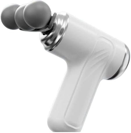 Triple-Head Fascia Gun Pro+ - Deep Tissue Percussion Massager with 9 Heads & 6 Speed Levels, Rechargeable