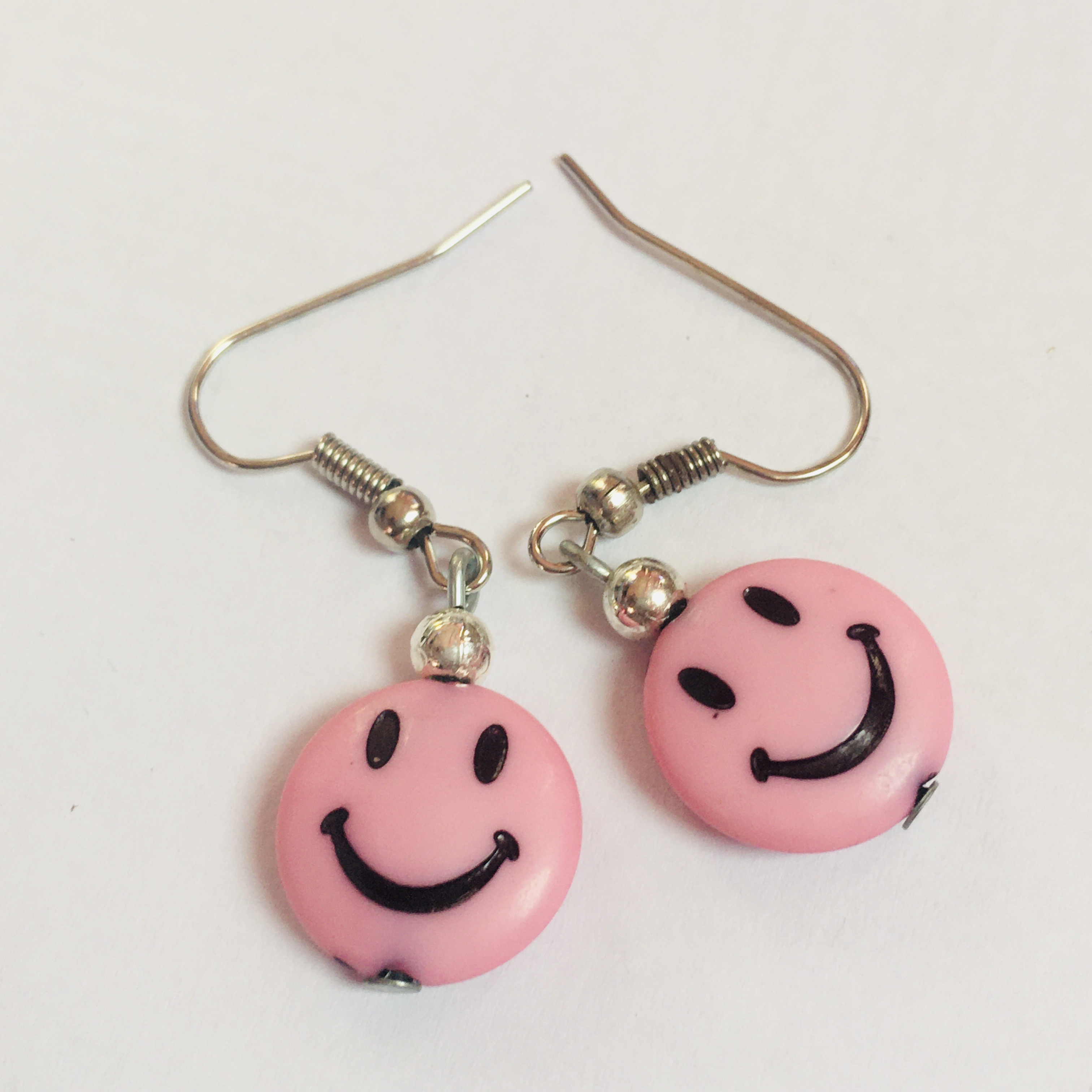 Smiley Face Cute Drop Earrings For Women