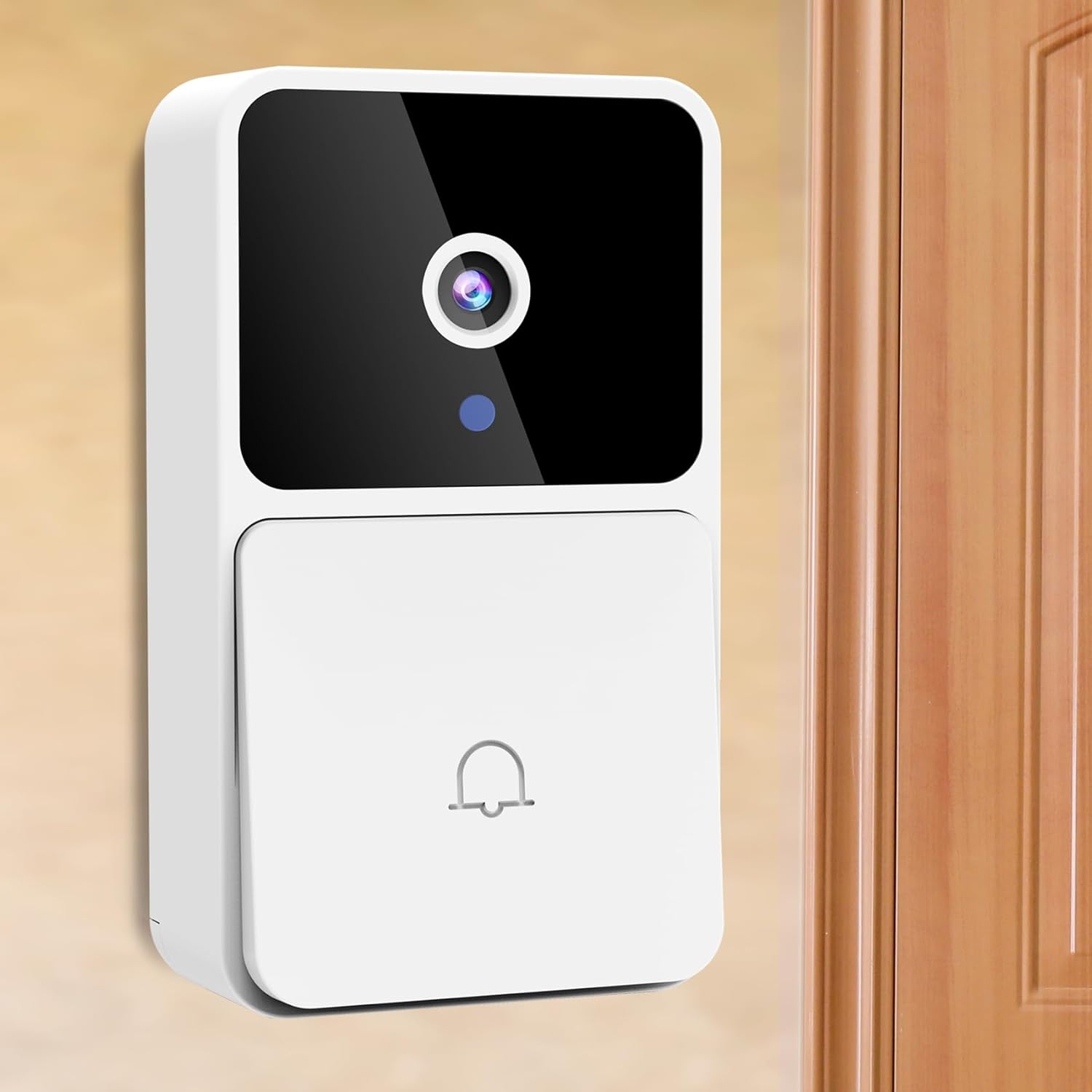 V380 APP Mini Wireless Smart WIFI HD Camera Door Bell Phone Night Vision Intercom Video Camera Doorbell