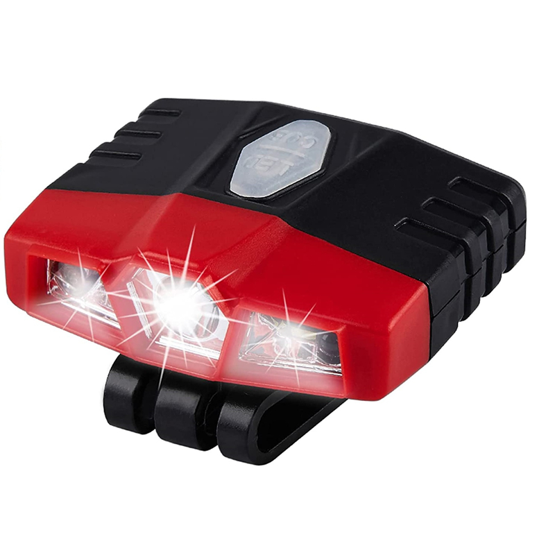 Ultra Bright Mini Rechargeable Head Lamp Cree LED Clip on Cap Light Waterproof Hat Light Flashlight Headlamp for Fishing Camp Bles Online DZ-38B-22