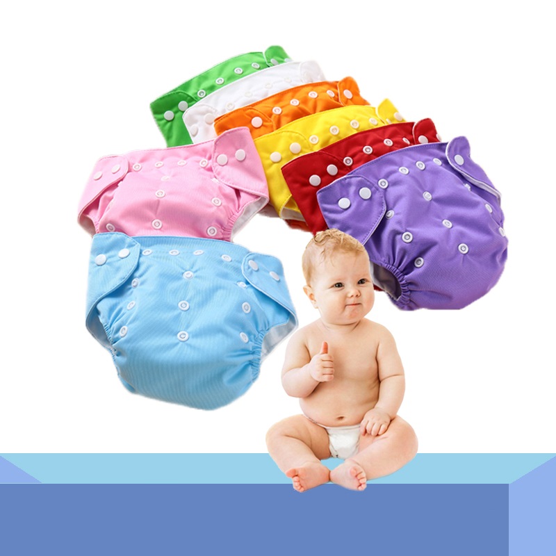 Newborn Adjustable Washable Reusable Cloth Diapers: Comfortable Cloth Diapering Solution for Babies