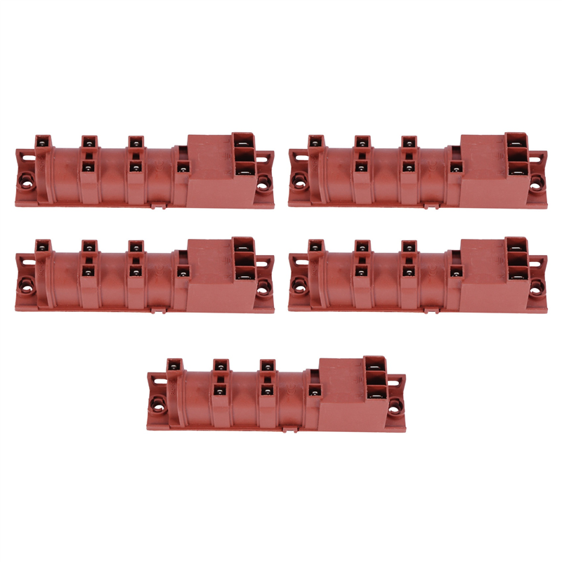 ARELENE 5X 220V Gas Stove Ac Pulse Igniter with Six Terminals Gas Water Heater Parts Igniter for Cooktop Range