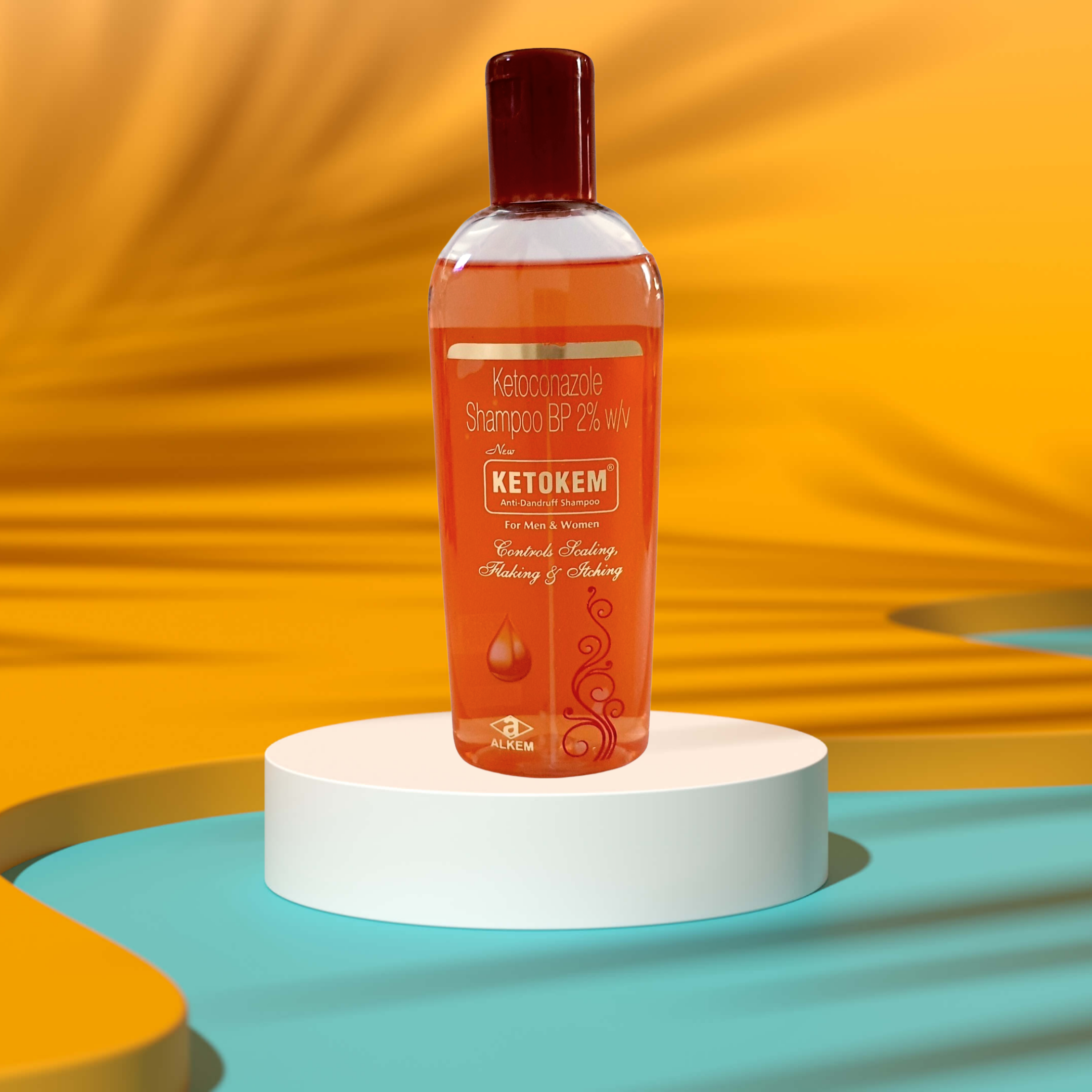 Ketokem Anti Dandruff Shampoo 110ml | Anti Fungal 2% Ketoconazole | 8 Week Regimen