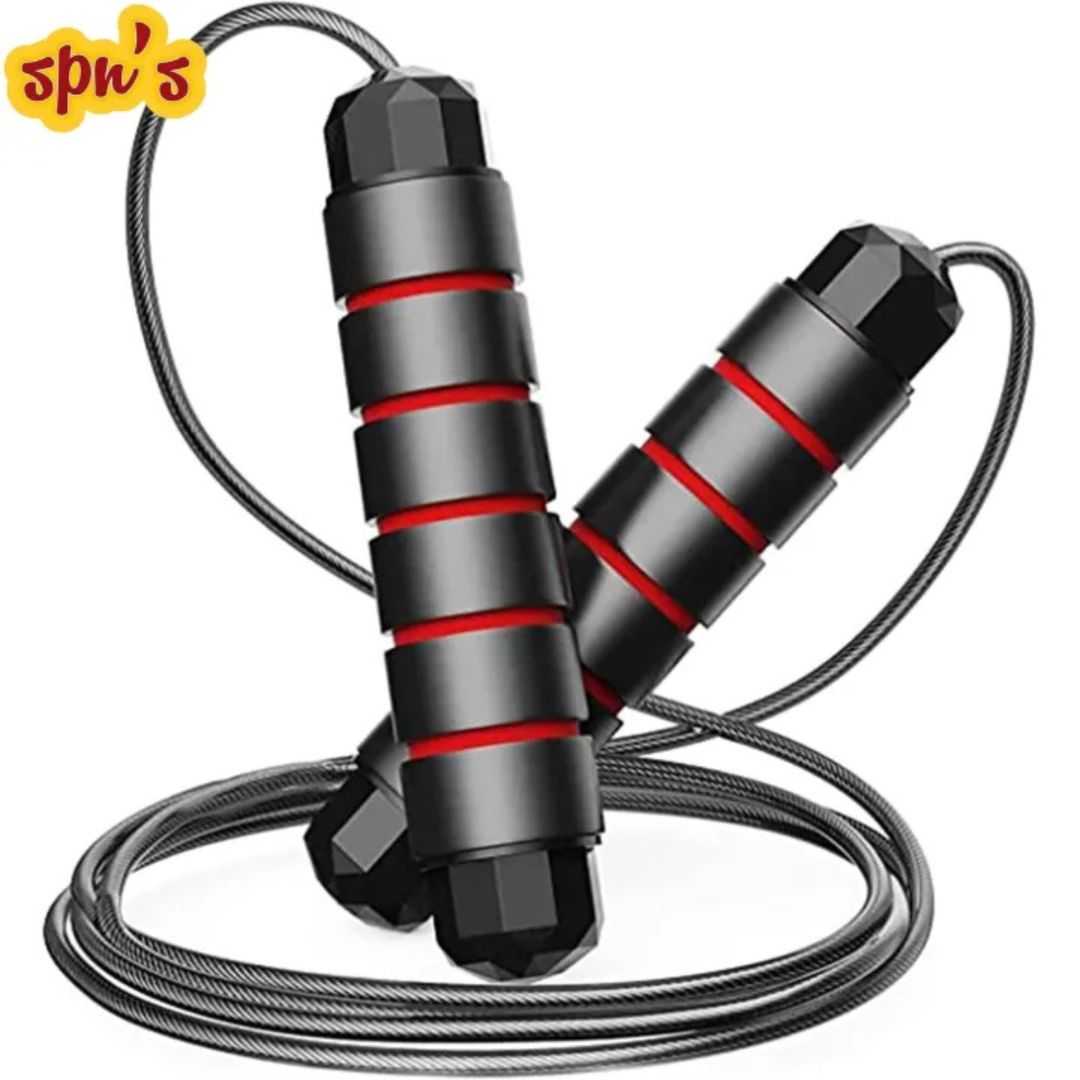 Spn'S Weight Bearing Jump Rope Skipping Rope Adjustable Sport | Skipping Rope For Home Gym | Home Gym Accessories