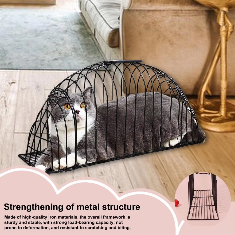 Cat Cage Carrier Metal Simple Cat Bath Cage Anti Seizing Fixed Wash Cat Cage Anti Biting Lightweight Cleaning Pet Cage Blow Dry Hair