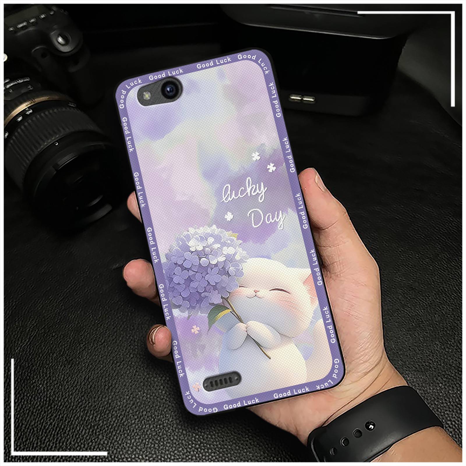 TPU Anti-knock Phone Case For ZTE N9137/Tempo X/Avid4/Fanfare3/Blade Vantage Animals Protective Graffiti Fashion Design