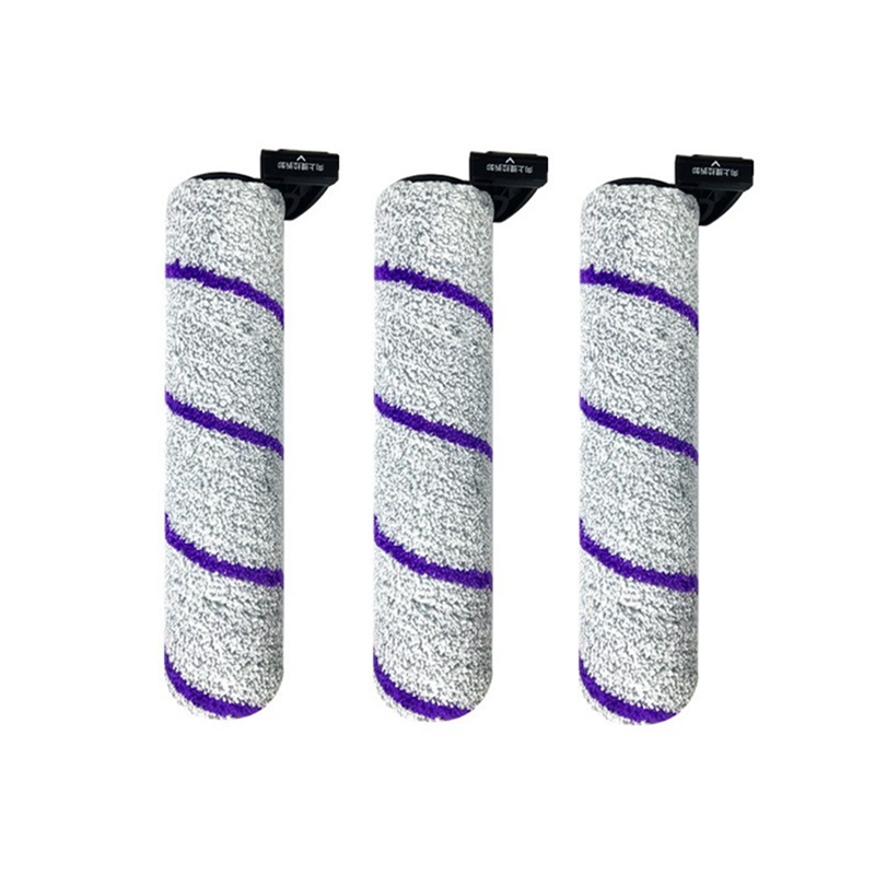 3PCS Roller Brush for Floor Scrubber S1 Home Disinfectant Edge Self Cleaning and Dragging Integrated Machine Accessories