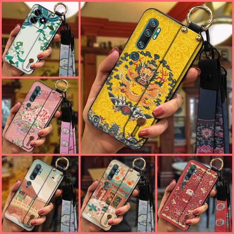 Kickstand Shockproof Phone Case For Honor X5c/X5c Plus/Play10a 4G Chinese style Durable Silicone Anti-dust Phone Holder
