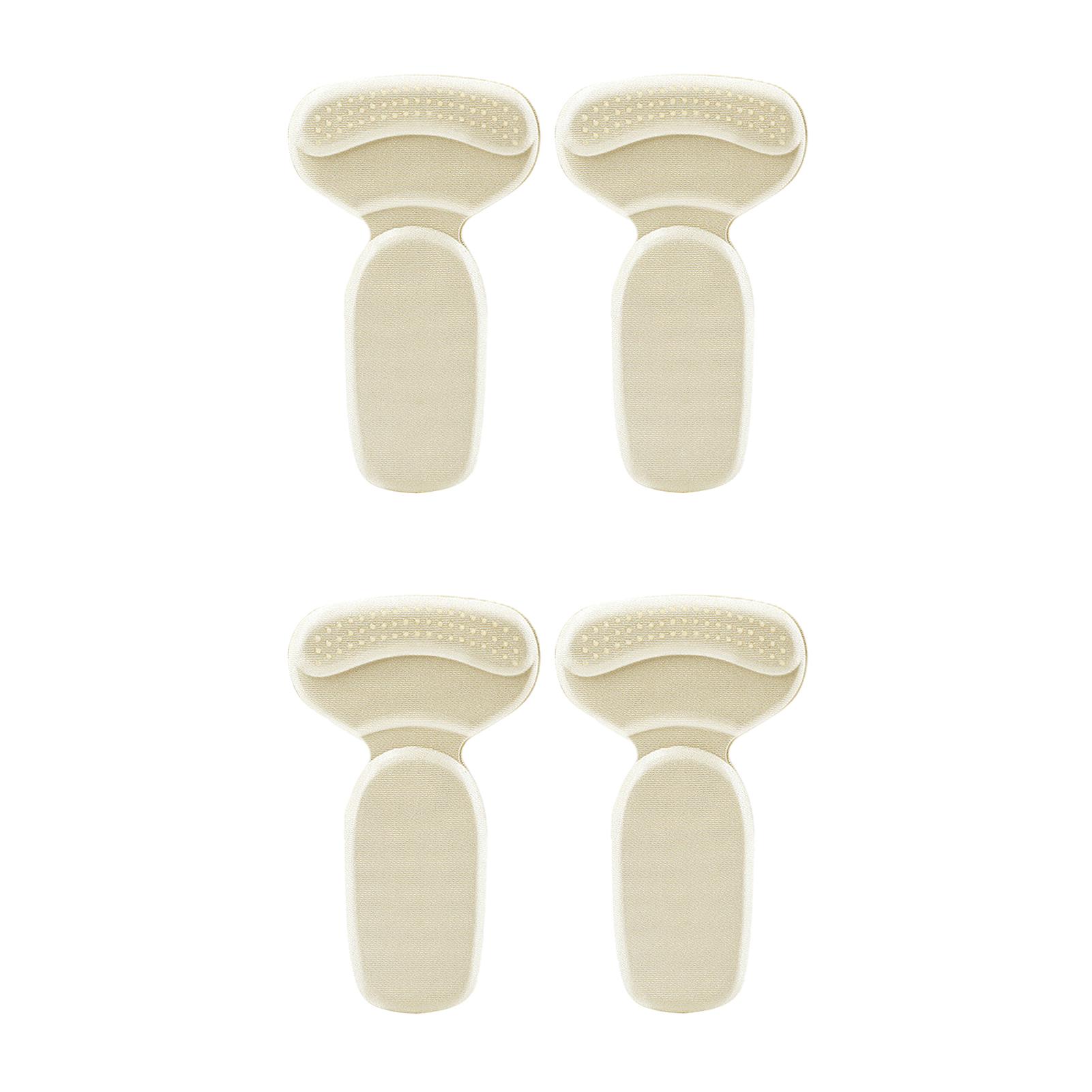 Trendygirl Heel Liner 2 Pairs Breathable T-shaped Heel Grips for Shoes Anti-slip Cushions Blister Prevention Pads Size for Heels for Loose