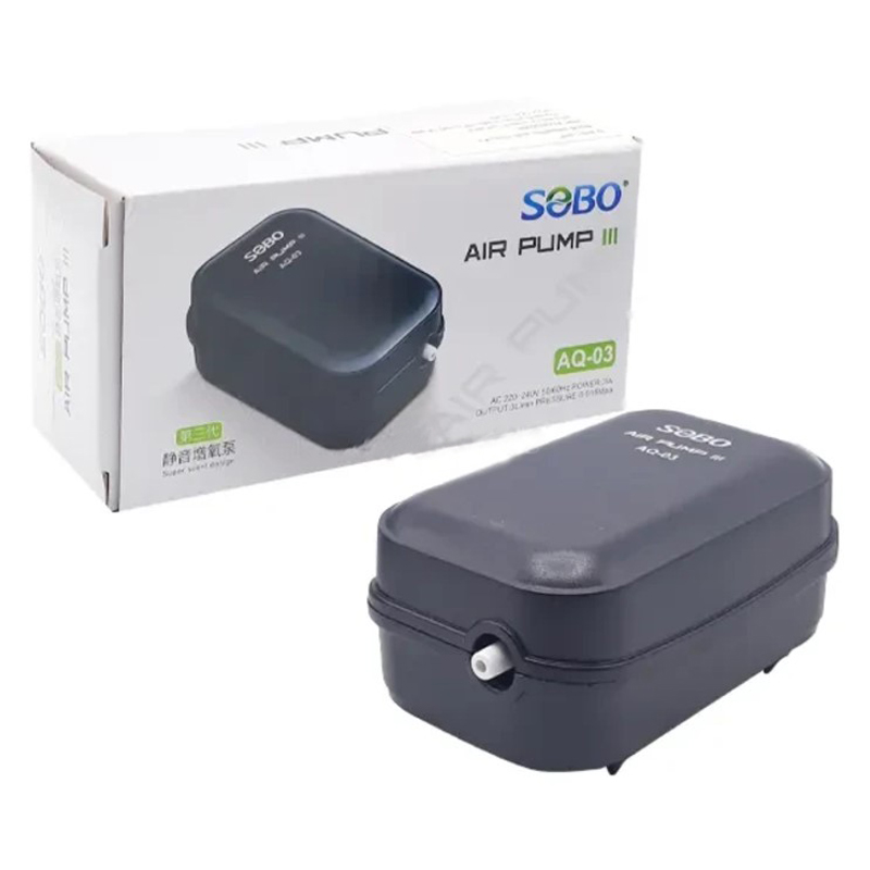 SOBO Super Silent Air Pump AQ-03 By Crown Aquatics