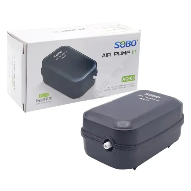 SOBO Super Silent Air Pump AQ-03 By Crown Aquatics