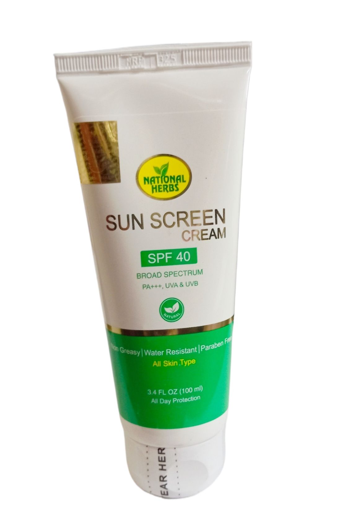 National Herbs Sun Screen Cream SPF40PA++ 100ML