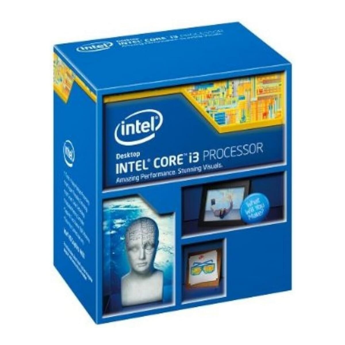 Intel i3 4th Generation Processor For H81 Motherboard(Box And Fan Not Included)