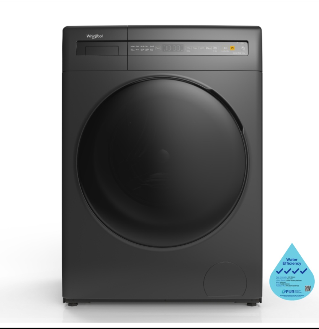 Whirlpool SaniCare 10.5kg Front Load Fully Automatic Washing Machine with Advanced Sense Inverter Motor