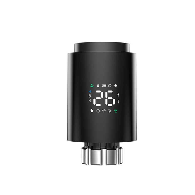 Tuya Smart ZigBee Radiator Actuator TRV Programmable Thermostatic Radiator Valve App Remote Easy Install