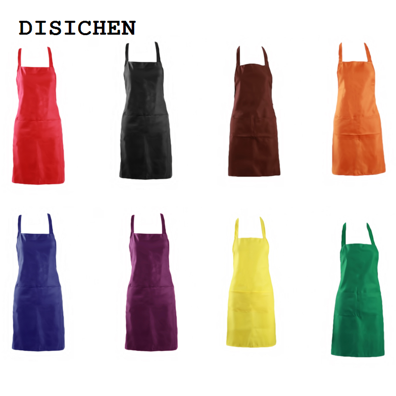 DISICHEN Hot Selling Women Apron Sleeveless Home House Kitchen Chef Butcher Restaurant Cooking Baking Dress Bib Apron