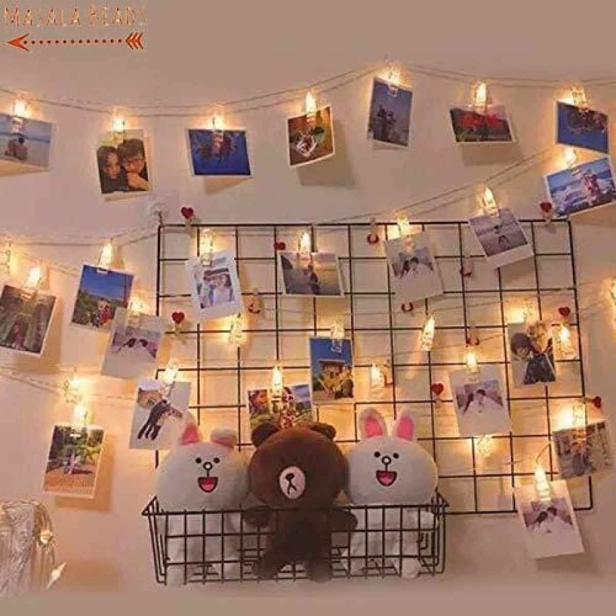 Plastic LED Light Photo Clip [20 pcs]