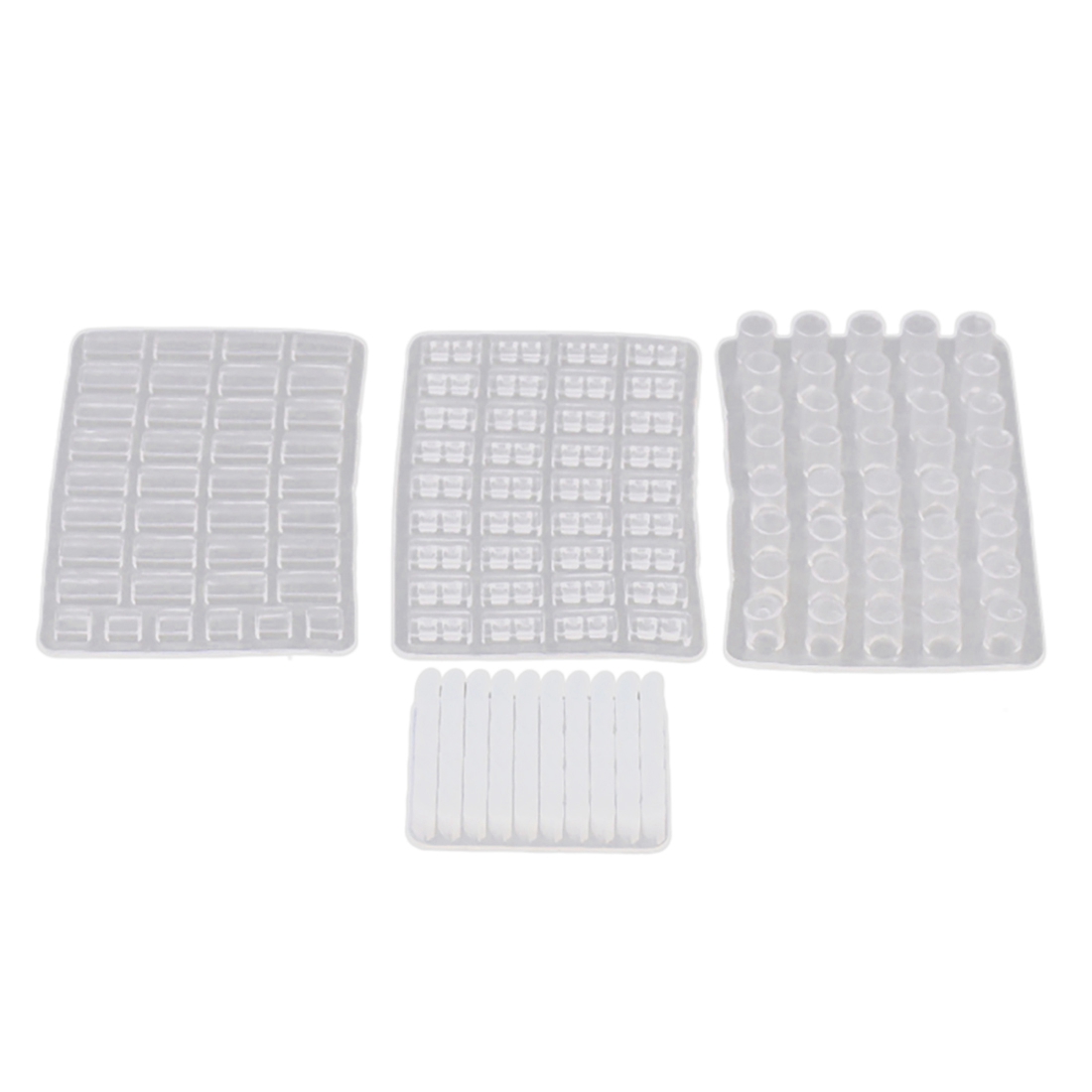 Kqueebee 1/16 Scale Miniature Model Bricks Mould,4 Pack Simulation Brick Molds DIY Kit for Sand Table Landscape Accessories