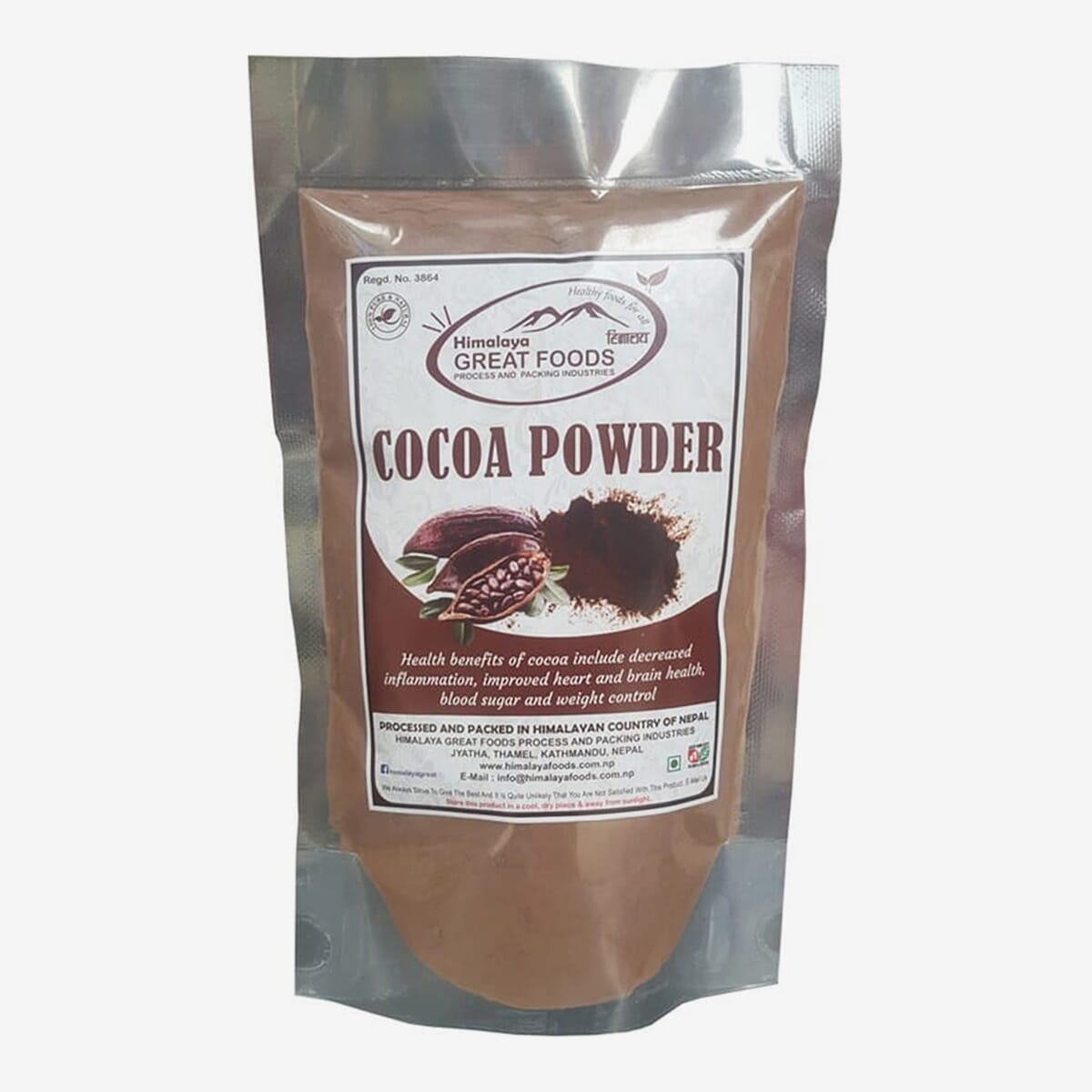 Himalaya Great Foods Cocoa Powder - 500 gm