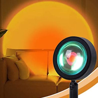 Sunset Projection Lamp, Oceantree Sunset Lamp Projector Night Lights for Romnatic Photography Party Bedroom Decor (Sunset)