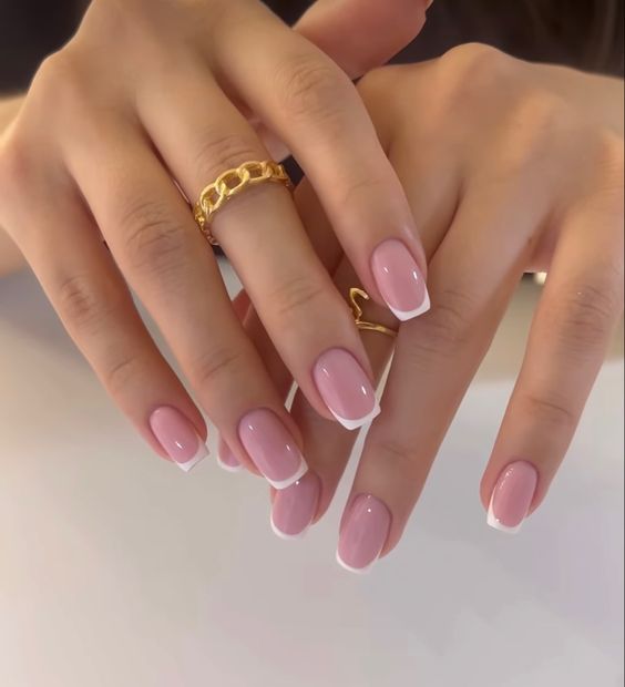 24 Pieces Nude Pink Super Series Press On Nails For Casual Wear Best Office Wear Fake Nails