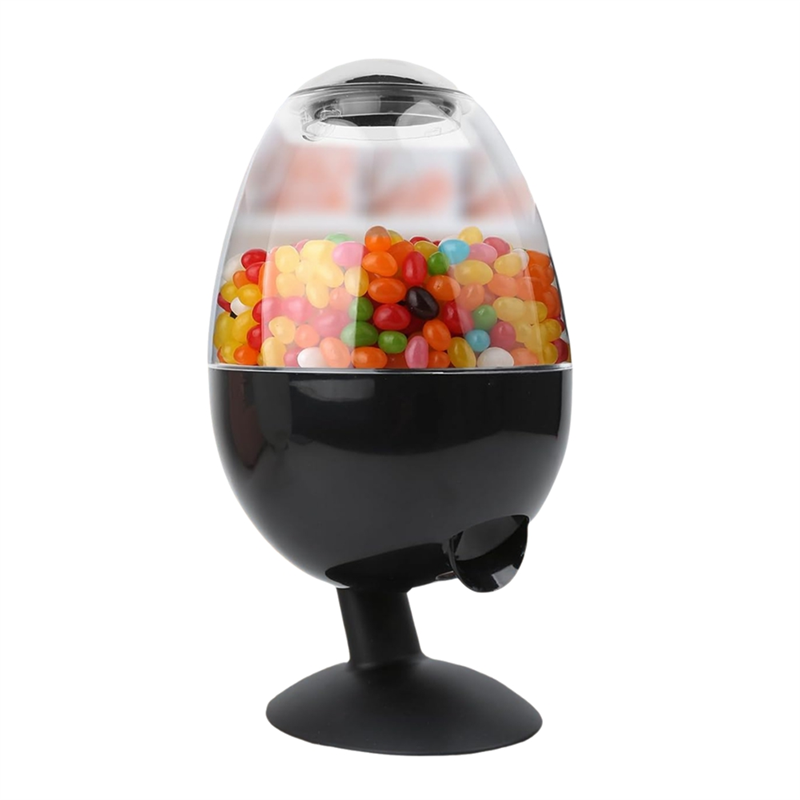 12inch Large Automatic Candy Dispenser Machine,Activated Candy Dispenser Touch Free, Desktop Auto Candy Dispenser Black