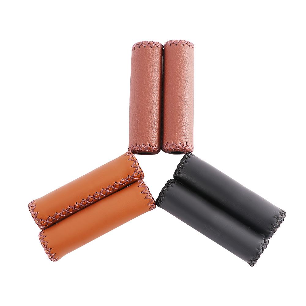Brown Cycling Mountain Bike Artificial City Bike Road Bike Vintage Bicycle Grips Retro Cycling Grip Bicycle Grips Bicycle Handlebar Grips