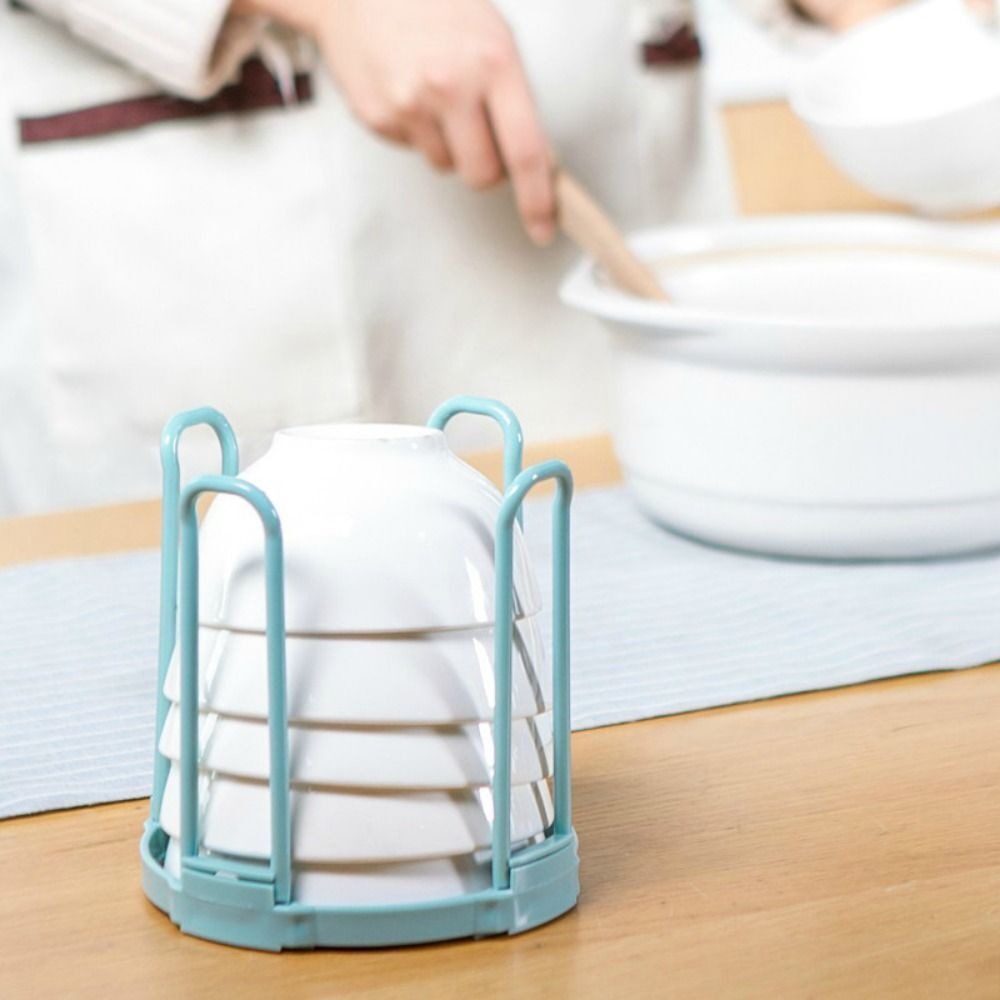 Creative Kitchen Supplies Bowl Storage Rack Detachable Multifunctional Drainage Rack Plastics Tableware Storage Rack