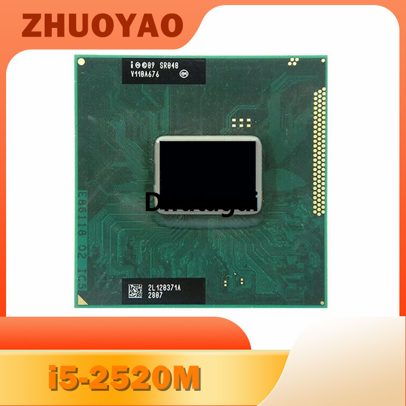 Difutagui New specials Core i5 2520M I5-2520M SR048 2.5GHz Hot Selling SR048 Socket G2/rPGA988B processor cpu