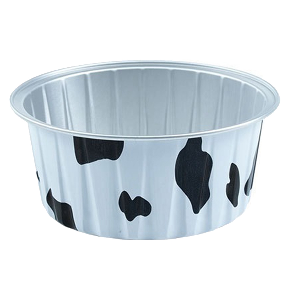 Baking Mold Pudding Cup Air Fryer Special Color Black+white