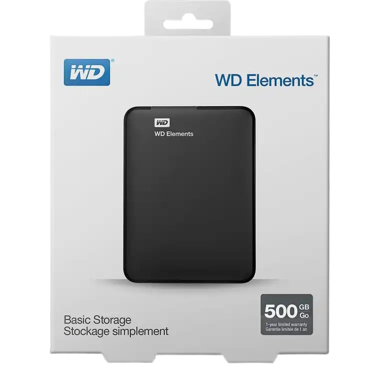 500gb Western Digital External Hard Disk Drive