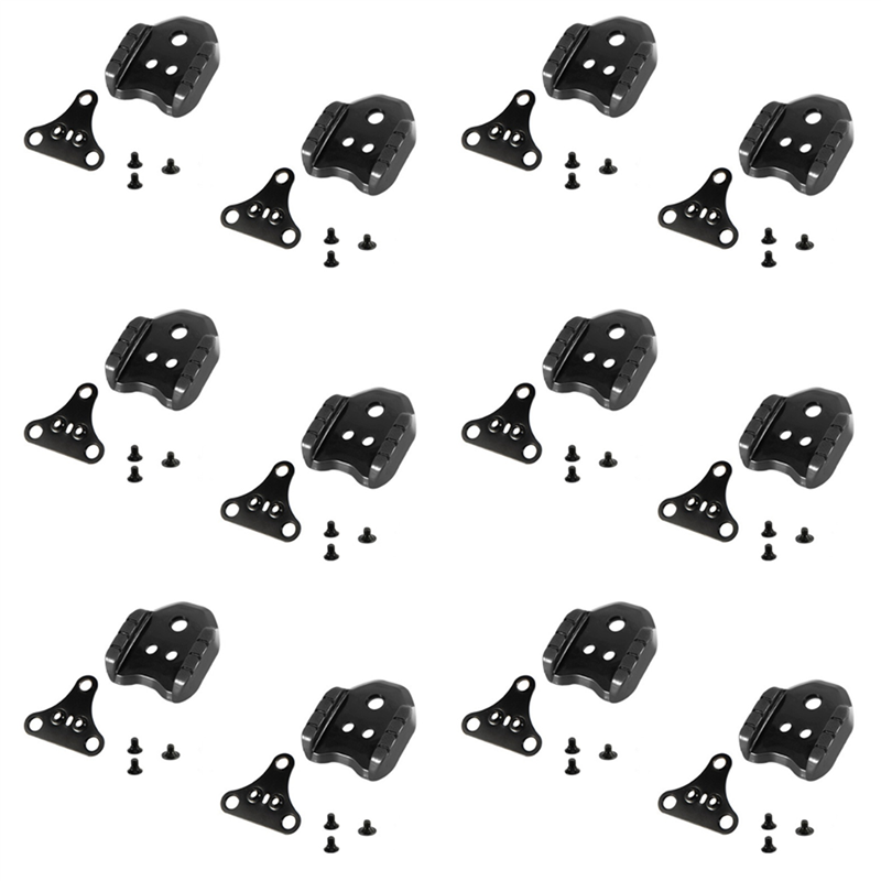 OUMERY 6X Bicycle Lock Pedal Adapter Road Convert Pedal SPD Shoe Cleat Cover Dual-Use Adapter Cleats Bicycle Accessories
