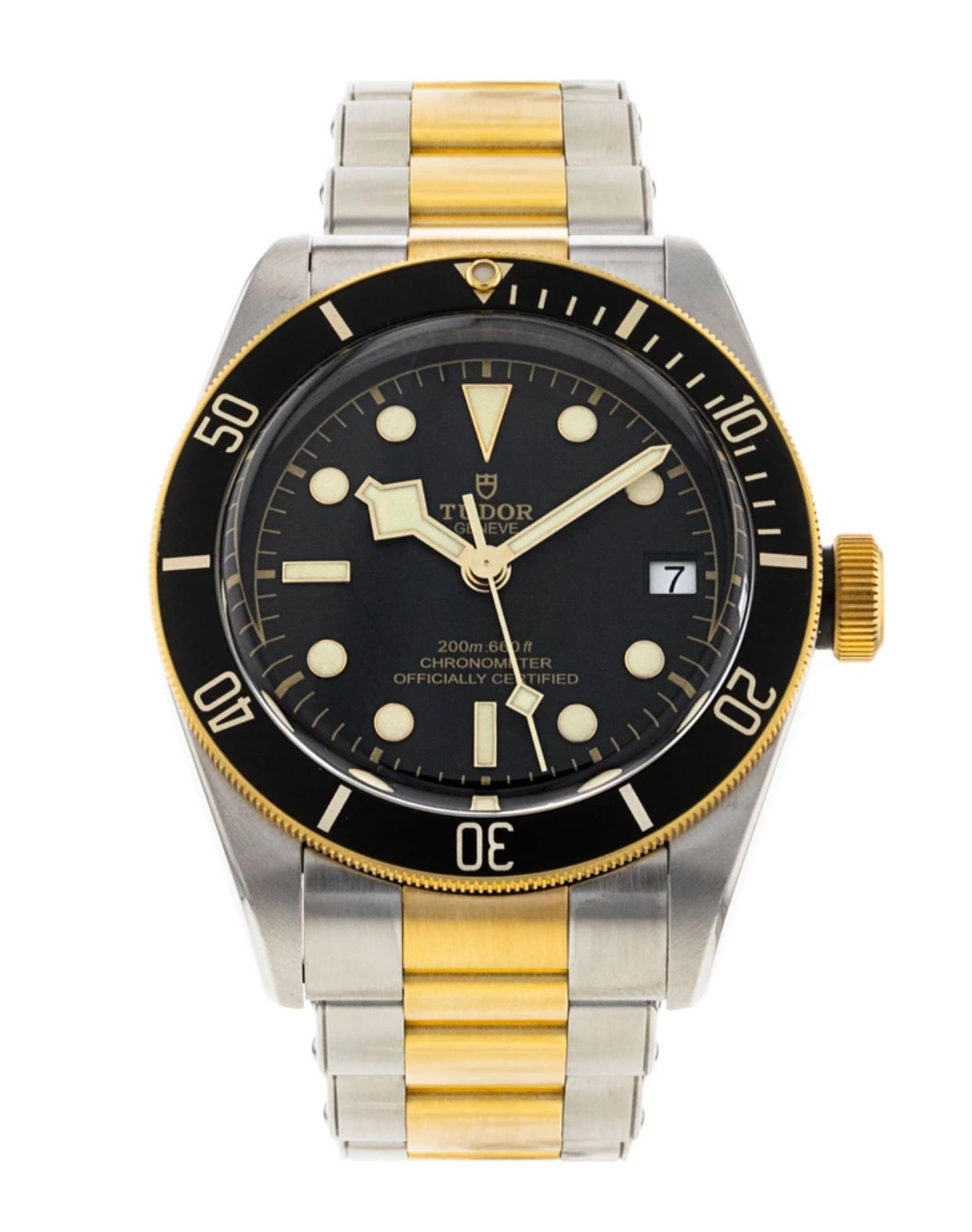 TUDOR Black Automatic Watch For Men