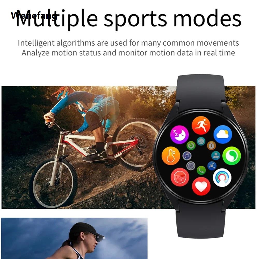 Wenefang 2025 New Smart Watch Women 1.28 Color Screen Bluetooth Call Heart 【2025 Version】 Rate Health Monitoring for Samsung Watches 6 Pro Update