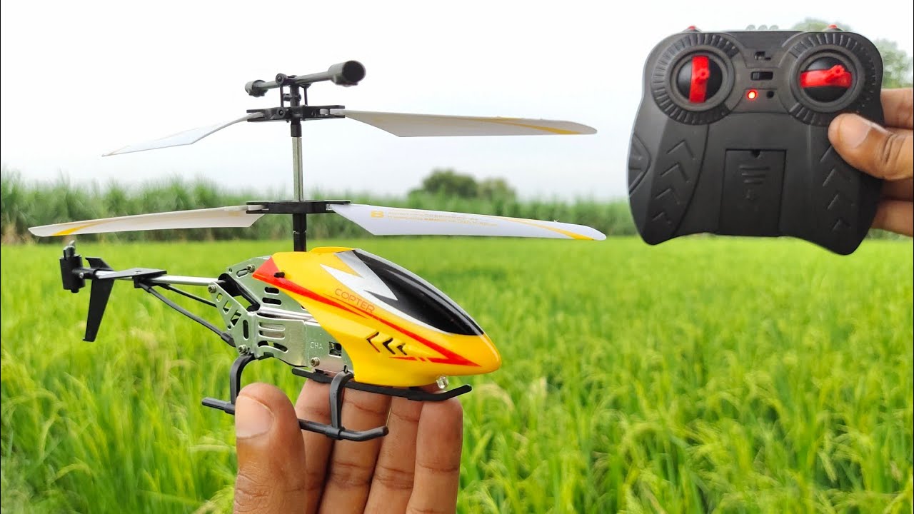 New Sky Bazhe Radio Remote Controlled R/c Helicopter With Unbreakable Blade Premiere Quality (PACK OF 1)