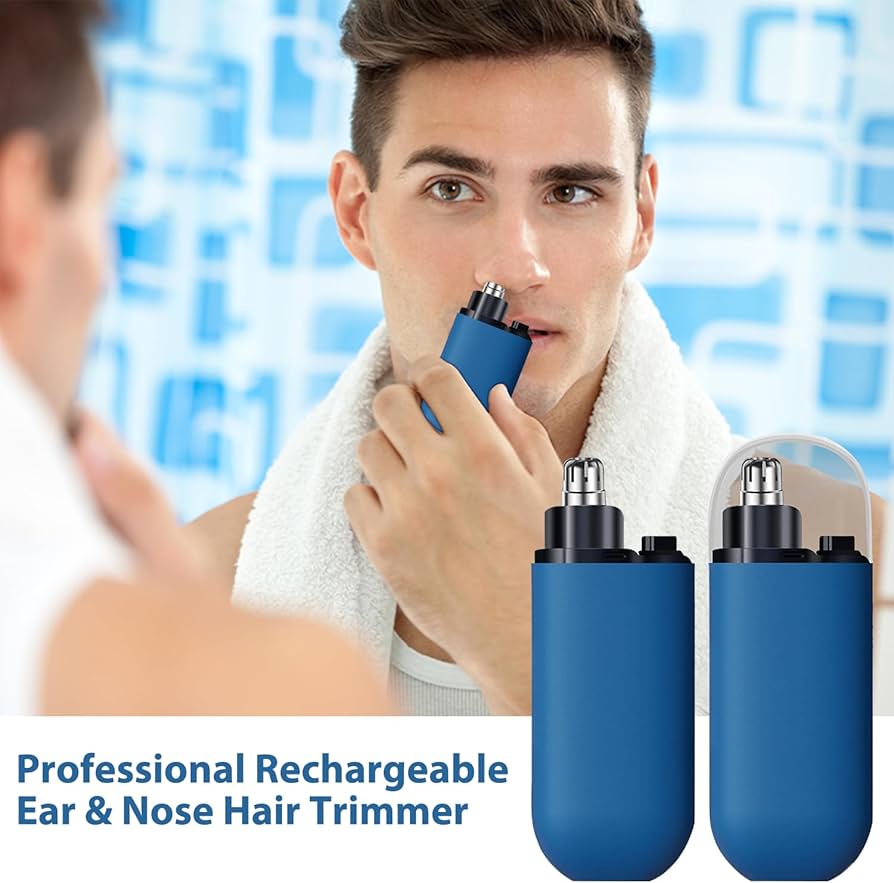 Nose Hair Trimmer USB Charging Electric Portable Men Mini Nose Hair
