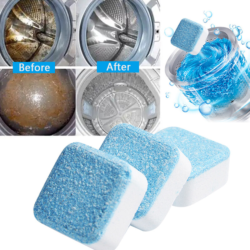 12 Pcs Washing Machine Tub Cleaning Tablets