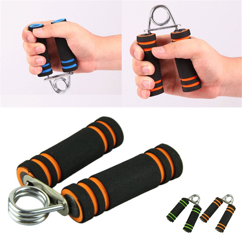Hand Wrist Power Grip Strength Training Fitness Gym Exerciser Gripper