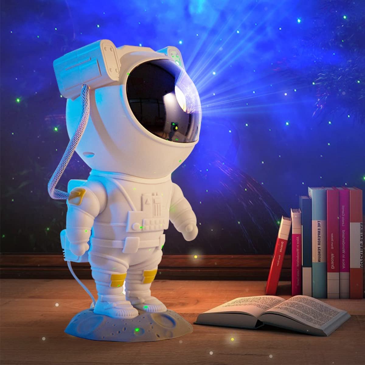 Astronaut Star Projector Light with Timer & Remote, Cloud Ceiling Light Projector Gift for Kids