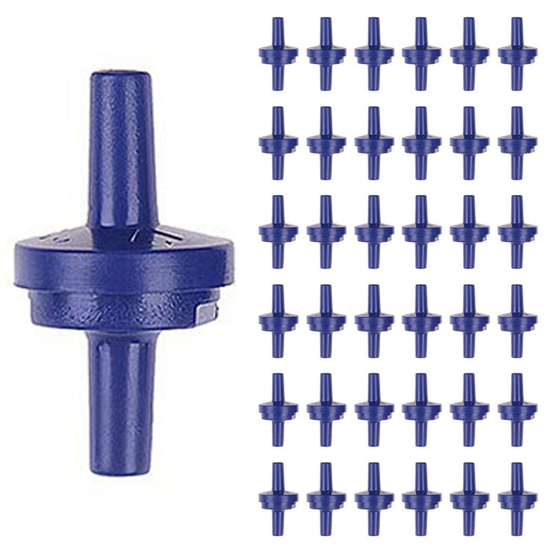 FORIDE 200Pcs/Lot Aquarium Non-Return OneWay Check Valve CO2 Air Line Fish Tank Aquarium Water Air Pump Aquarium Air Pump