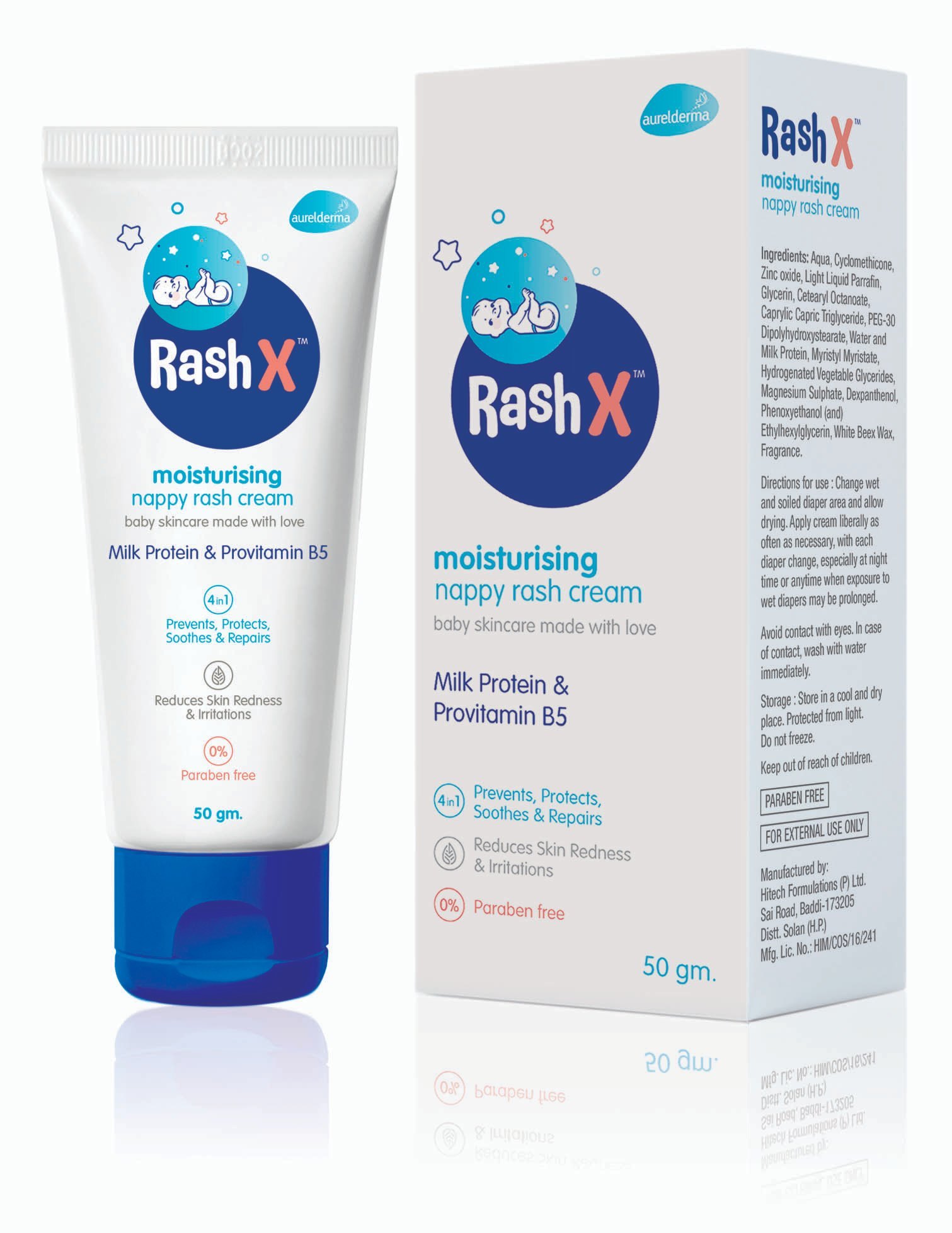 Aiwibi Soothing Nappy Rash Cream 50Gm