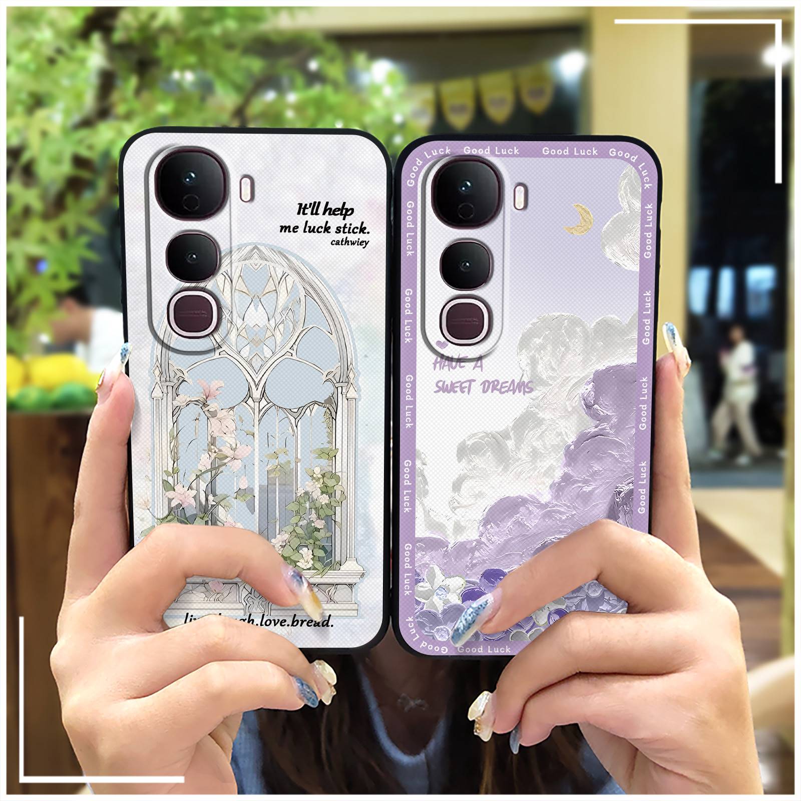 Phone Pouch Oil Painting Phone Case For OPPO A5 5G 2025 China/F29 5G Anti-dust Back Cover Shockproof TPU Full wrap Cute