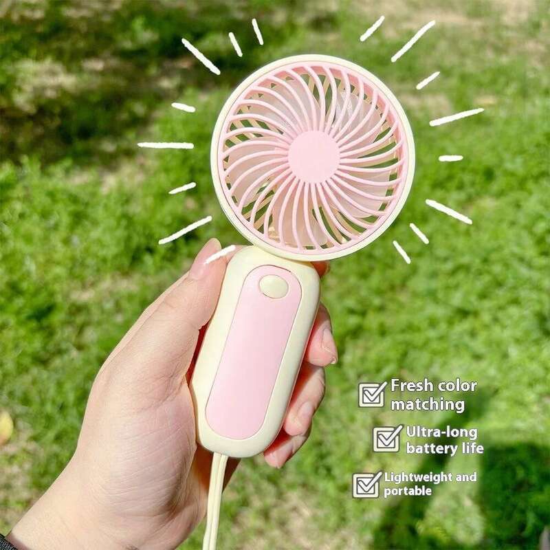 JL8874-Handy Mini Fan Ultra - Long Standby, Elegant Design, Perfect for Daily Use (Battery Excluded)