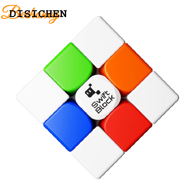 DISICHEN Profesional New Gan wift Block 355 3x3 Magnetic Magic peed Cube tickerle Profeional Educational Toy Cubo Magico Puzzle